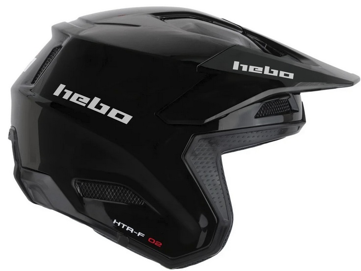 Hebo Zone Pro Fiberglas Helm schwarz Hebo Zone Pro Fiberglas Helm schwarz