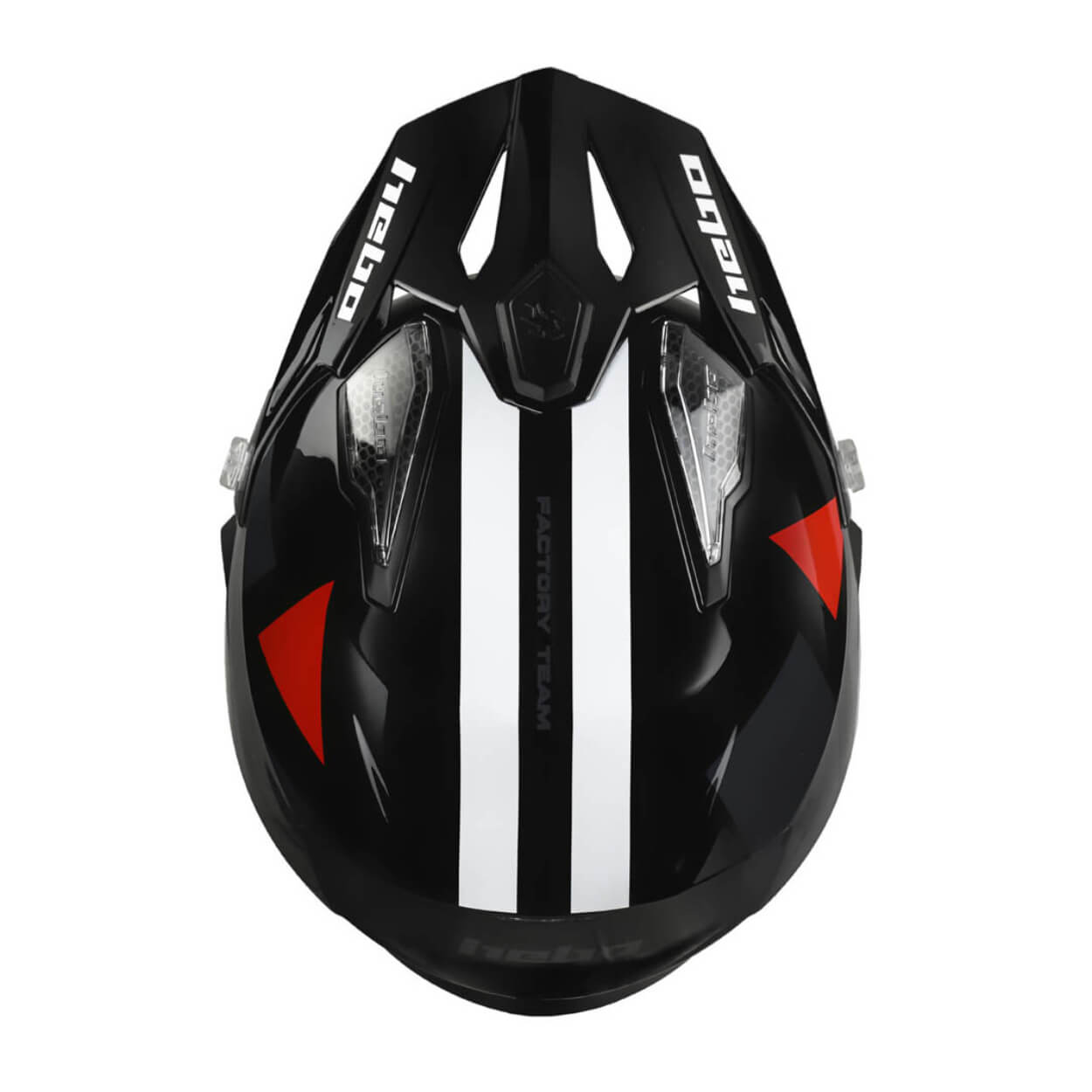 Trial Enduro Shop Hebo Zone 5 Helm schwarz HC1124N