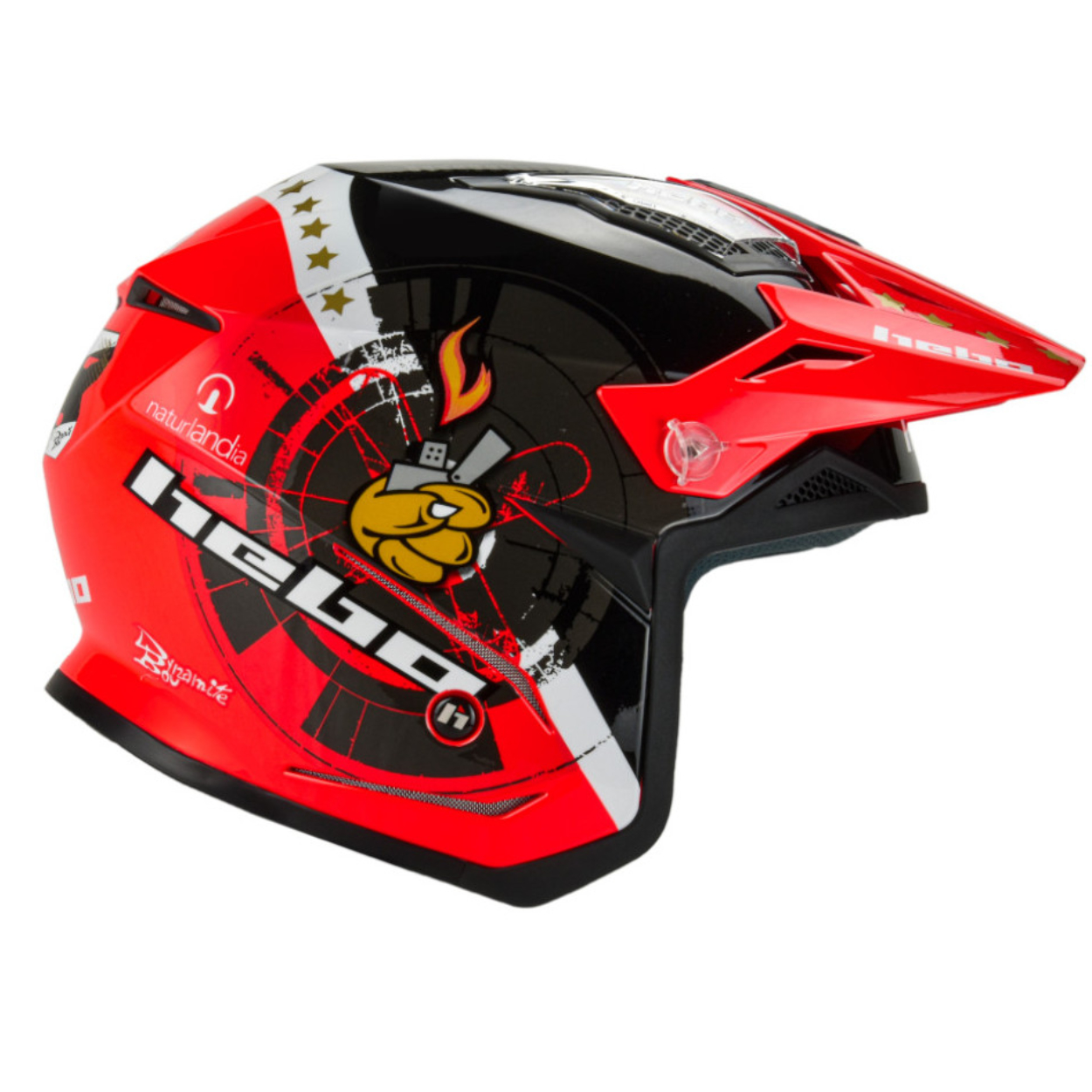 Trial Enduro Shop Hebo Helm Zone 5 Toni Bou HC1161R