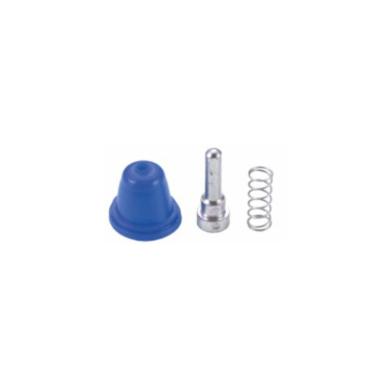 Trial Enduro Shop AJP Gummi blau, Druckstange und Feder 004020B