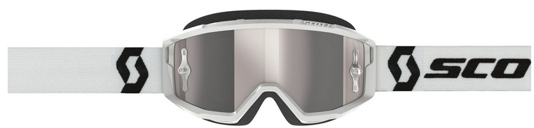 Trial Enduro Shop Scott Primal Chrome Brille weiß vorne