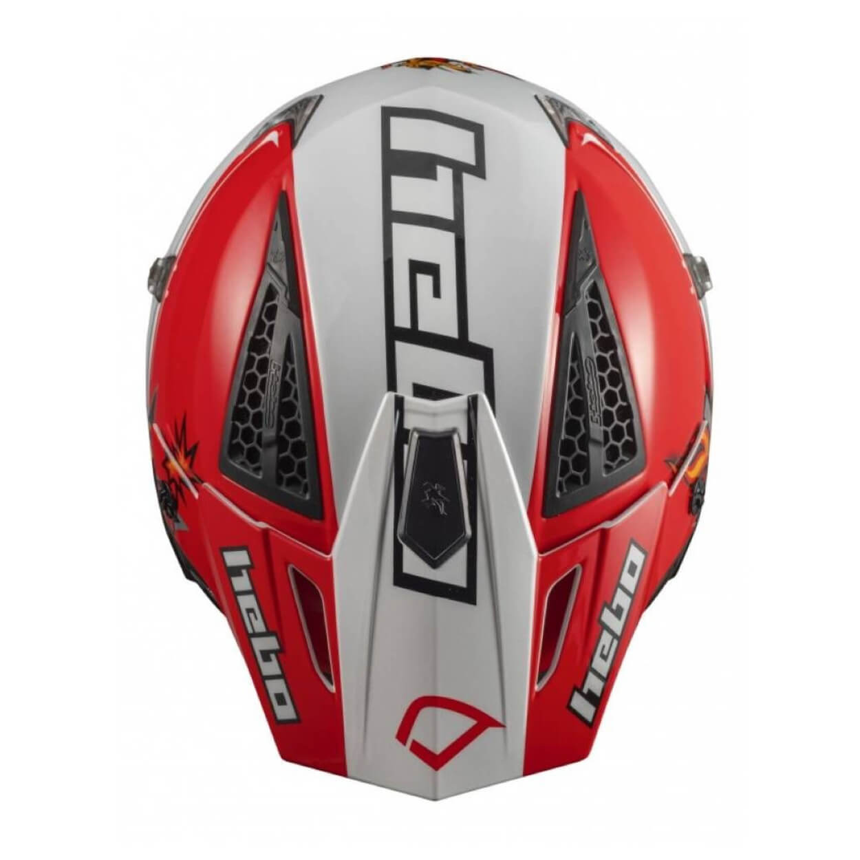 Trial Enduro Shop Hebo Zone 4 Fiberglas Helm Toni Bou