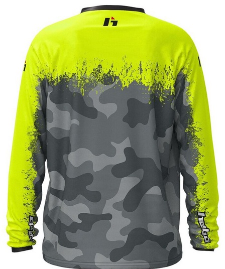 Trial Enduro Shop Hebo Phenix Junior Hemd gelb hinten