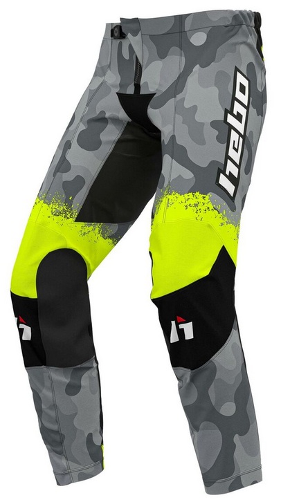 Trial Enduro Shop Hebo Phenix Junior Hose gelb vorne