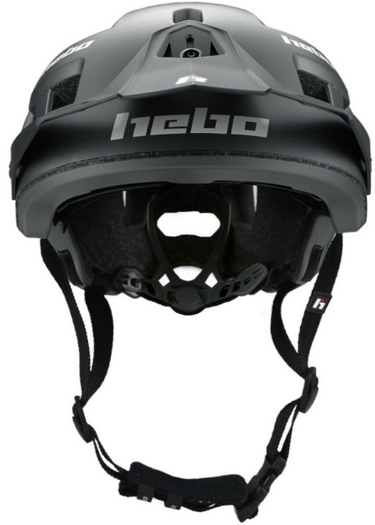 Trial Enduro Shop Hebo Origin Bike Helm schwarz vorne