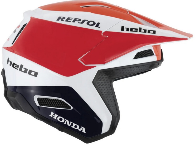 Hebo Zone Pro Repsol Fiberglas Helm Hebo Zone Pro Repsol Fiberglas Helm
