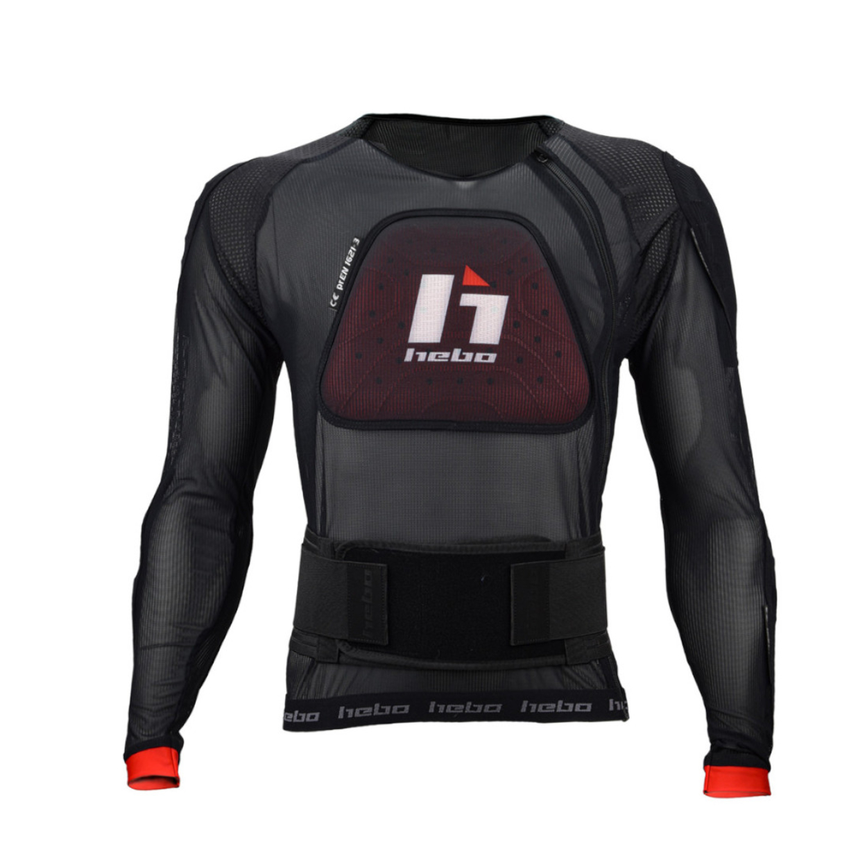 HE6338-Trial-Enduro-Shop-Hebo-Defender-Protektor-Jacke-mit-Nierengurt-vorne Trial Enduro Shop Hebo Defender Protektor Jacke mit Nierengurt vorne