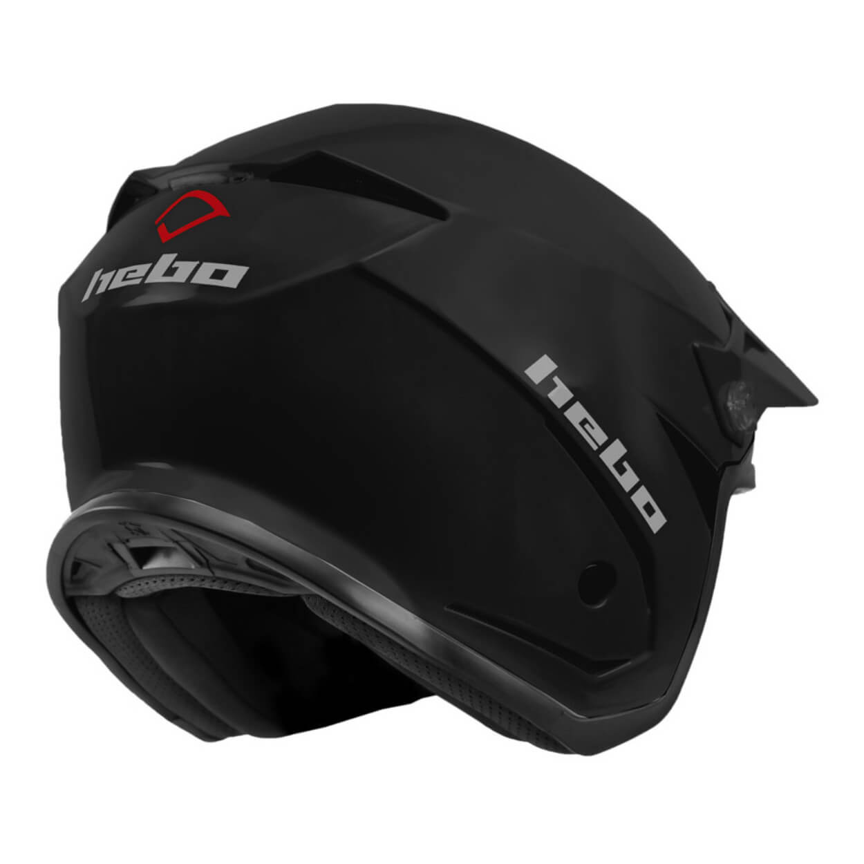 Trial Enduro Shop Hebo Zone 5 Helm schwarz HC1122N