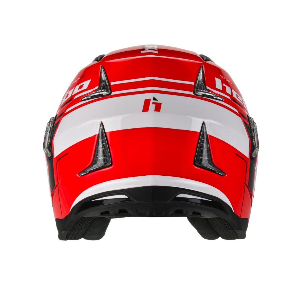 Trial Enduro Shop Hebo Zone 4 Fiberglas Helm rot HC1029R