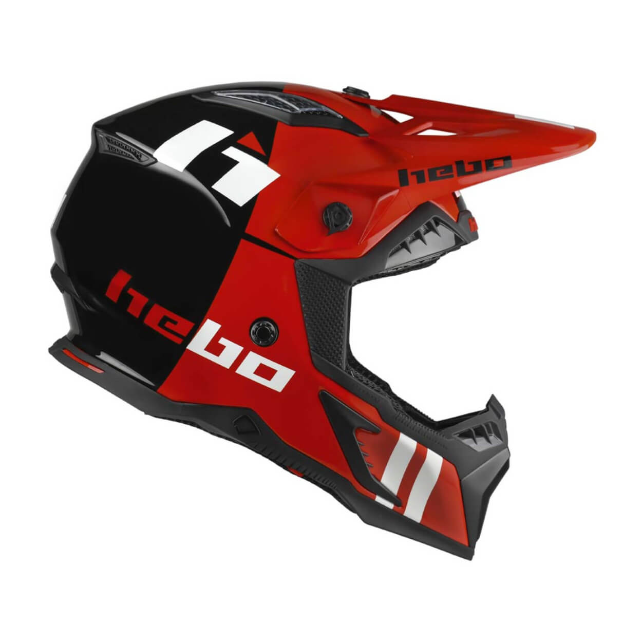 Trial Enduro Shop Hebo Fiberglas Helm rot HC0533R