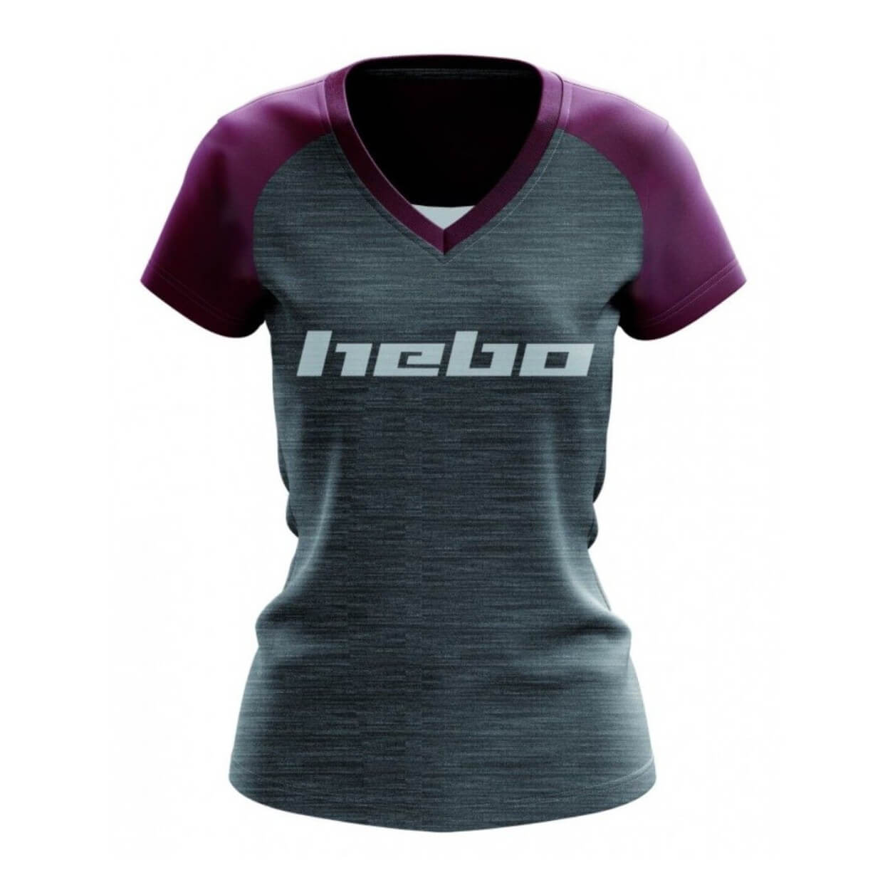 Trial-Enduro-Shop-Hebo-Shirt-Level-Pro-Jersey-Kurzarm-Grau-HB2011G-01 Trial Enduro Shop Hebo Shirt Level Pro Jersey kurzarm