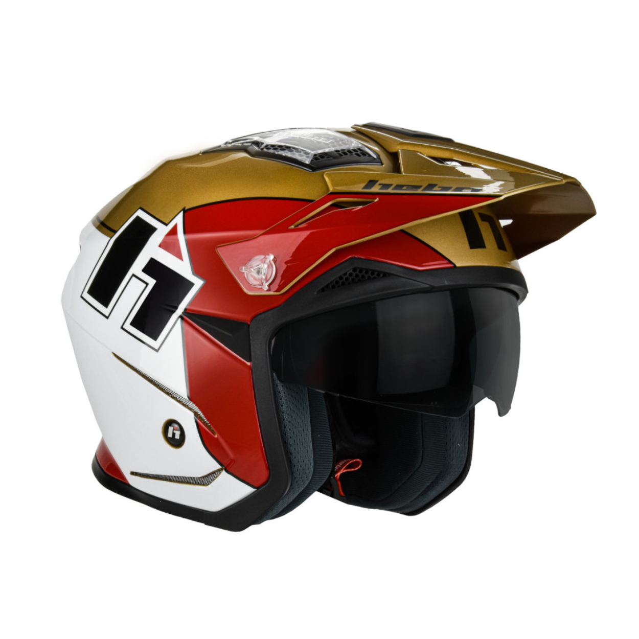 Trial Enduro Shop Hebo Helm Zone 5 rot-gold HC1126O