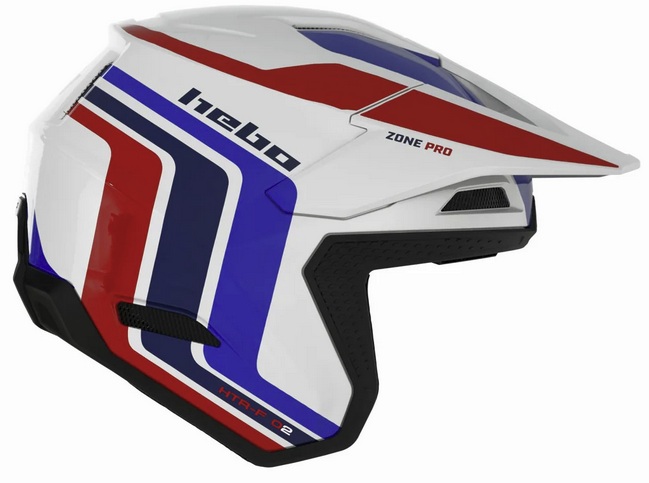 Hebo Zone Pro Toni Bou Fiberglas Helm weiß Hebo Zone Pro Toni Bou Fiberglas Helm weiß