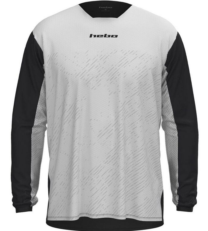 HE2546N-01 Trial Enduro Shop hebo Scratch Xtreme Hemd schwarz vorne