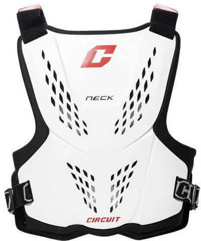 Trial Enduro Shop Circuit Equipment Brustschutz C84 Defender weiß hinten