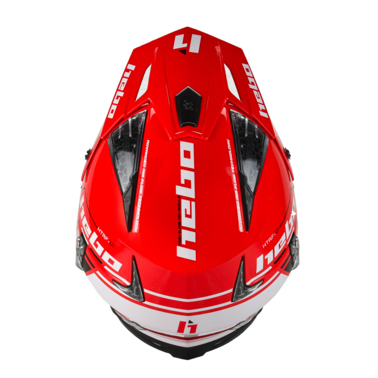 Trial Enduro Shop Hebo Zone 4 Fiberglas Helm rot HC1029R