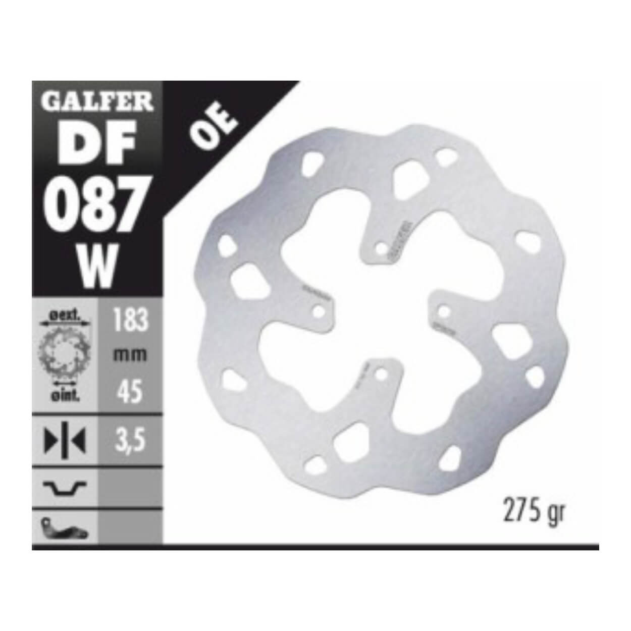 Trial Enduro Shop Bremsscheibe Hinten MONTESA 4 Ride Bj: ab 15