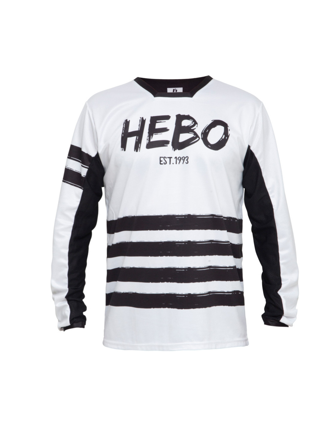 HE2555B-Vorne Trial Enduro Hebo Hemd Jail weiß HE2555B
