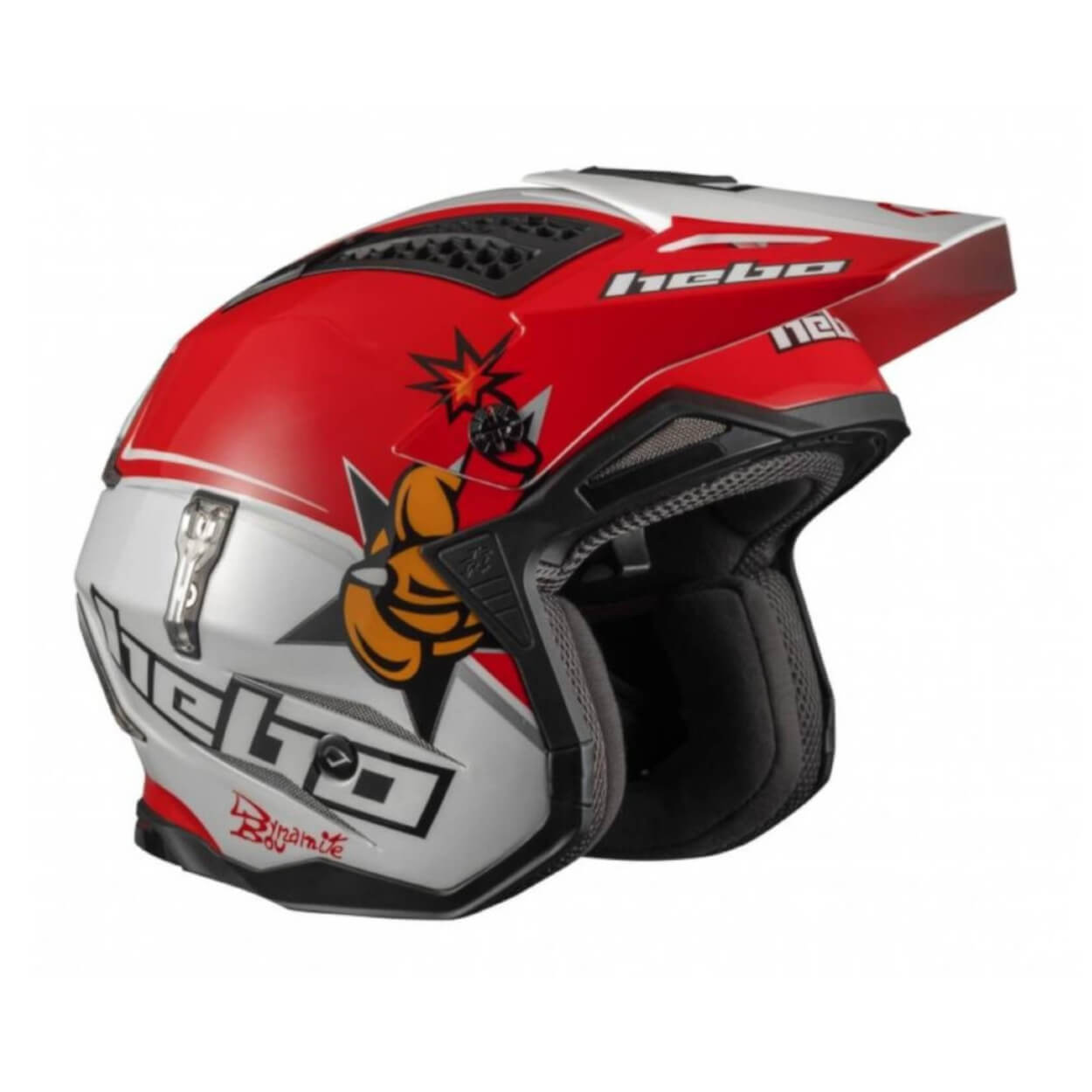 Trial Enduro Shop Hebo Zone 4 Fiberglas Helm Toni Bou