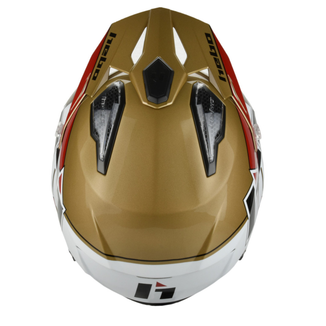 Trial Enduro Shop Hebo Helm Zone 5 rot-gold HC1126O