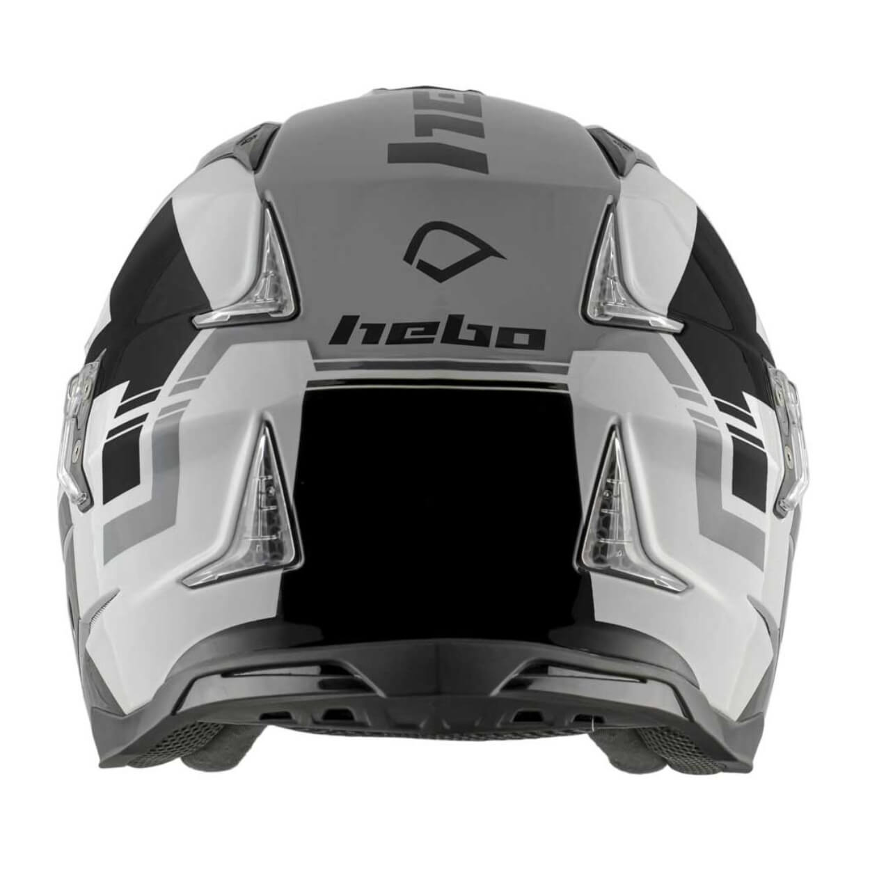 Trial Enduro Shop Hebo Zone 4 Fiberglas Helm schwarz HC1028N