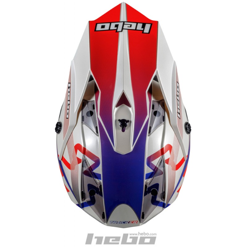 Trial-Enduro.shop Hebo Enduro / MX  ABS Helm Enduro Weiß
