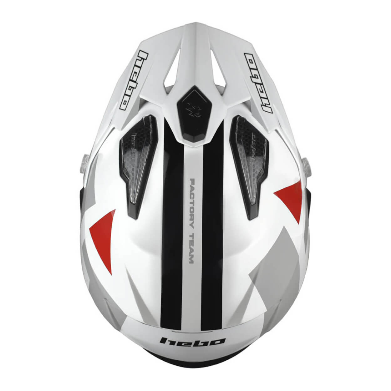 Trial Enduro Shop Hebo Zone 5 Helm grau HC1124B