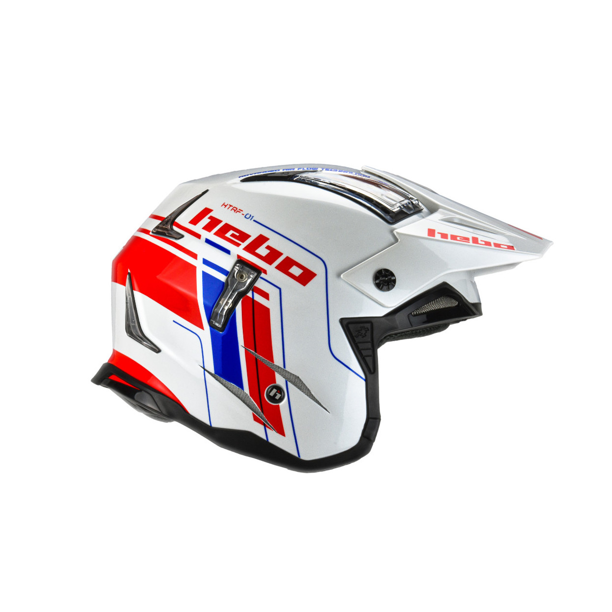 Trial Enduro Shop Hebo Helm Zone 4 Weiß