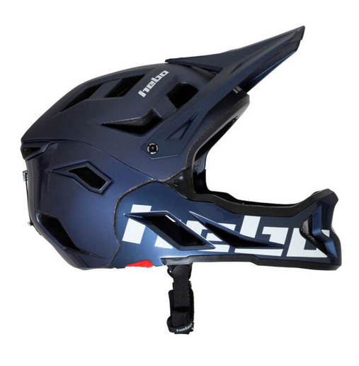 Hebo Origin Plus Bike Helm blau seitlich