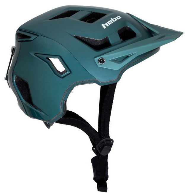Trial Enduro Shop Hebo Origin Helm türkis seitlich