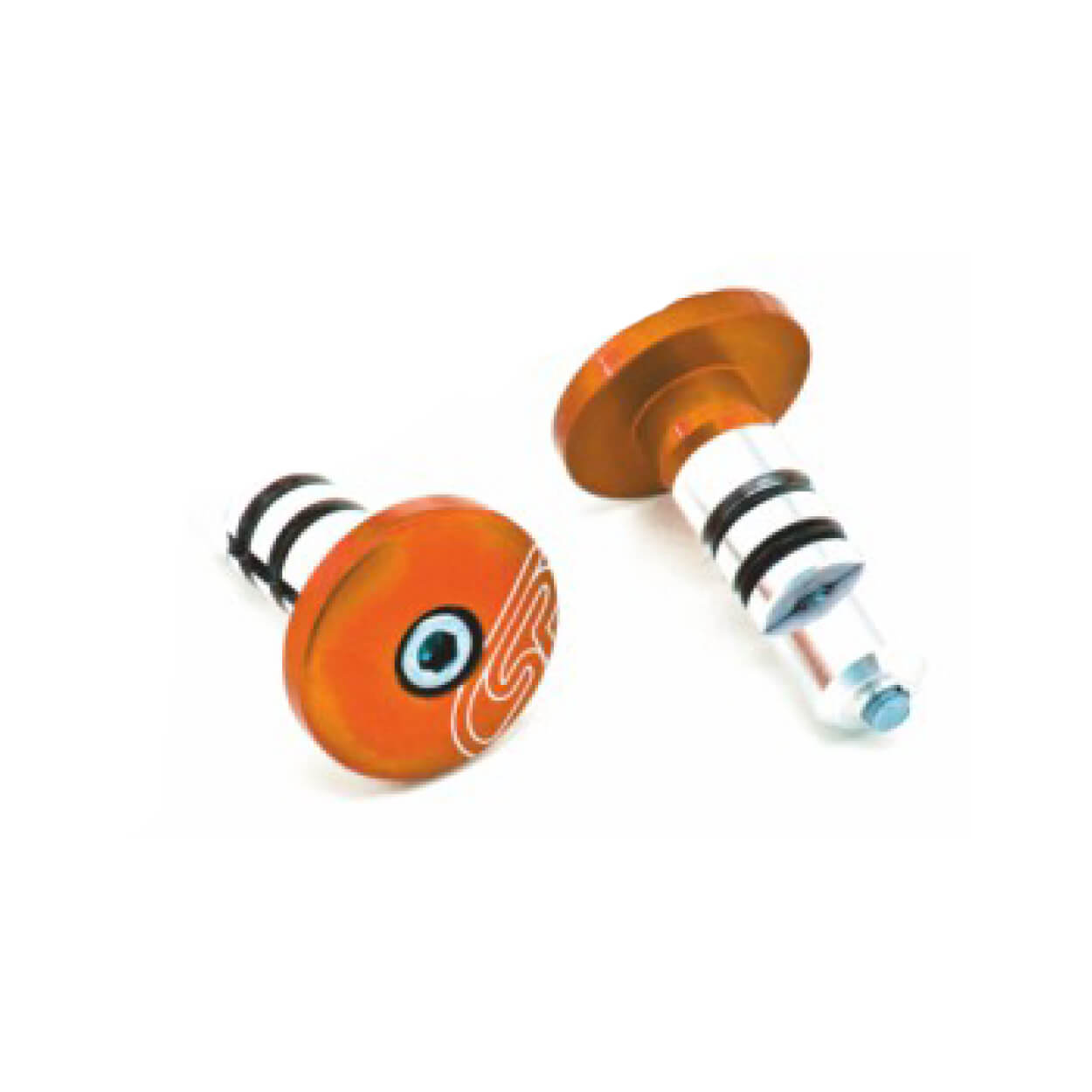 Trial-Enduro-Shop-CSP-Lenkerstopfen-Orange-AK5912O Trial Enduro Shop CSP Lenkerstopfen orange AK5912O