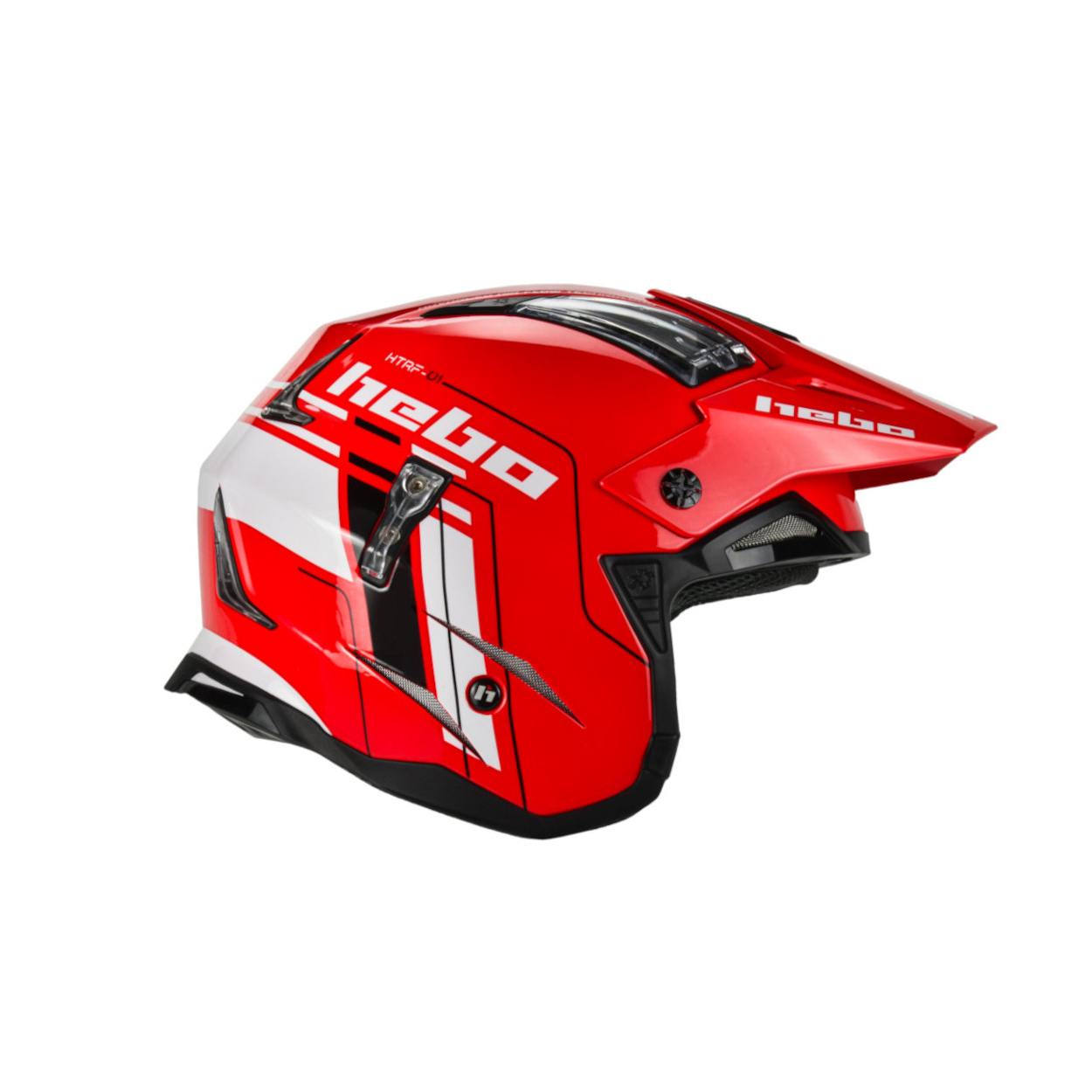 Trial Enduro Shop Hebo Zone 4 Fiberglas Helm rot HC1029R