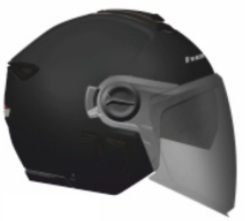 Trial Enduro Shop Hebo Demi Jet CTR Helm schwarz