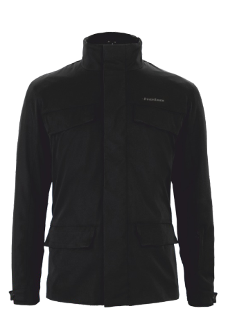 Trial Enduro Shop Hebo City Urban Jacke schwarz hinten