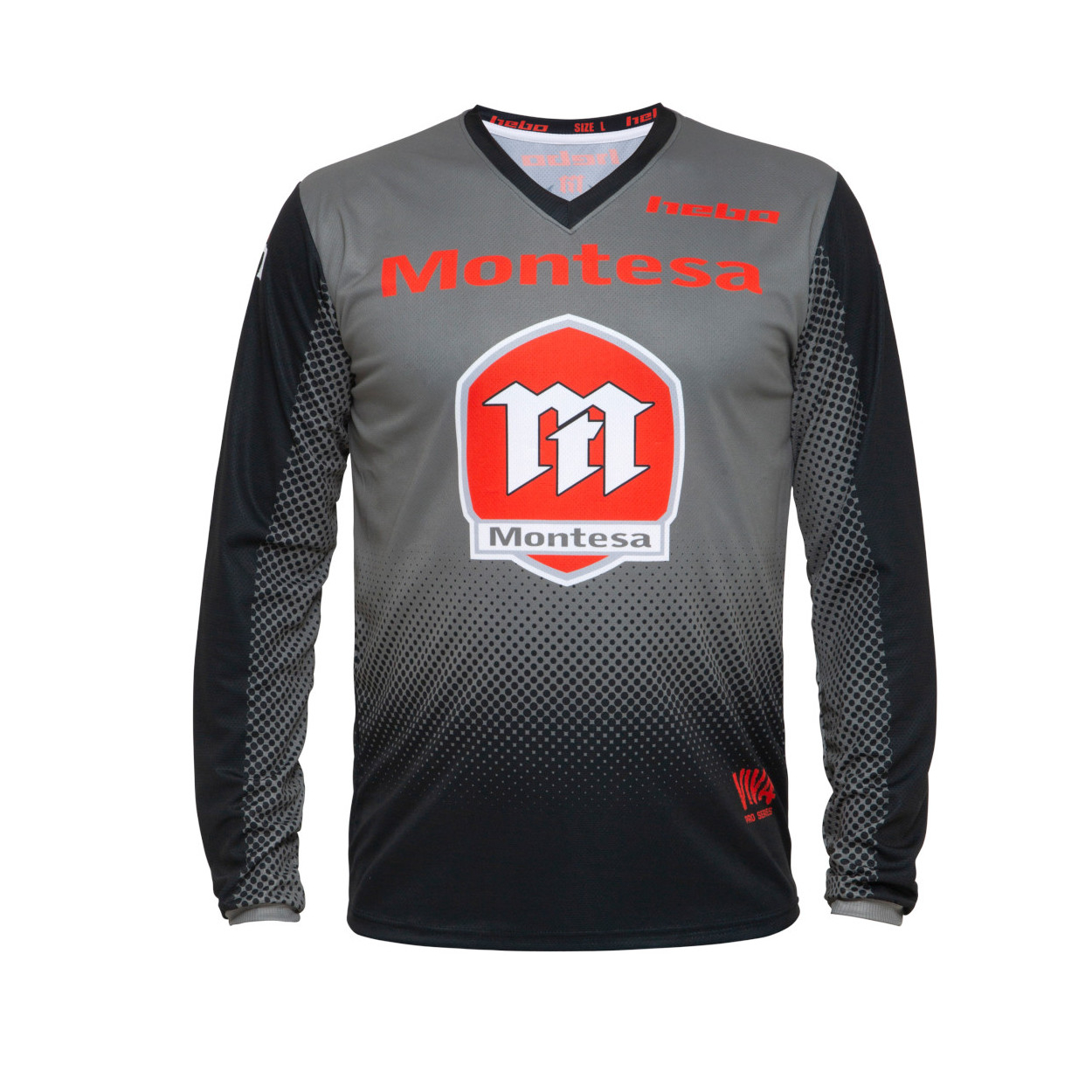 Trial Enduro Shop Hemd grau HE2165G