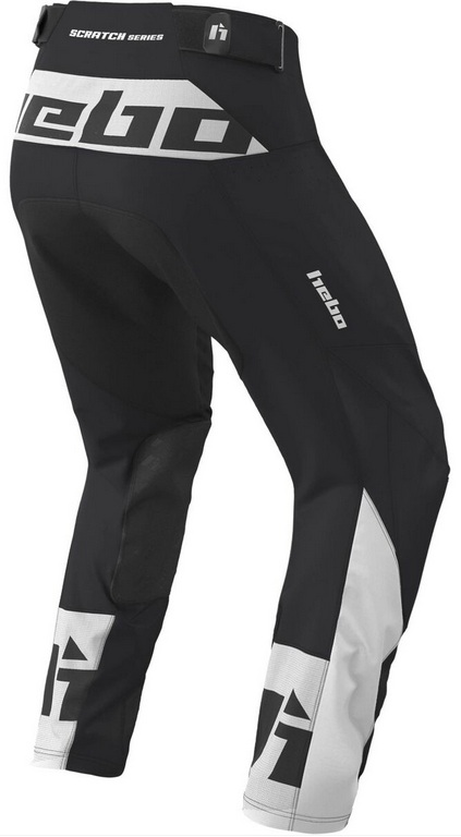 Trial Enduro Shop Hebo Scratch Xtreme Hose schwarz hinten