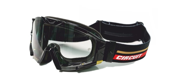 GO002-21L Trial Enduro Shop Circuit Equipment C84 Quantum Brille schwarz