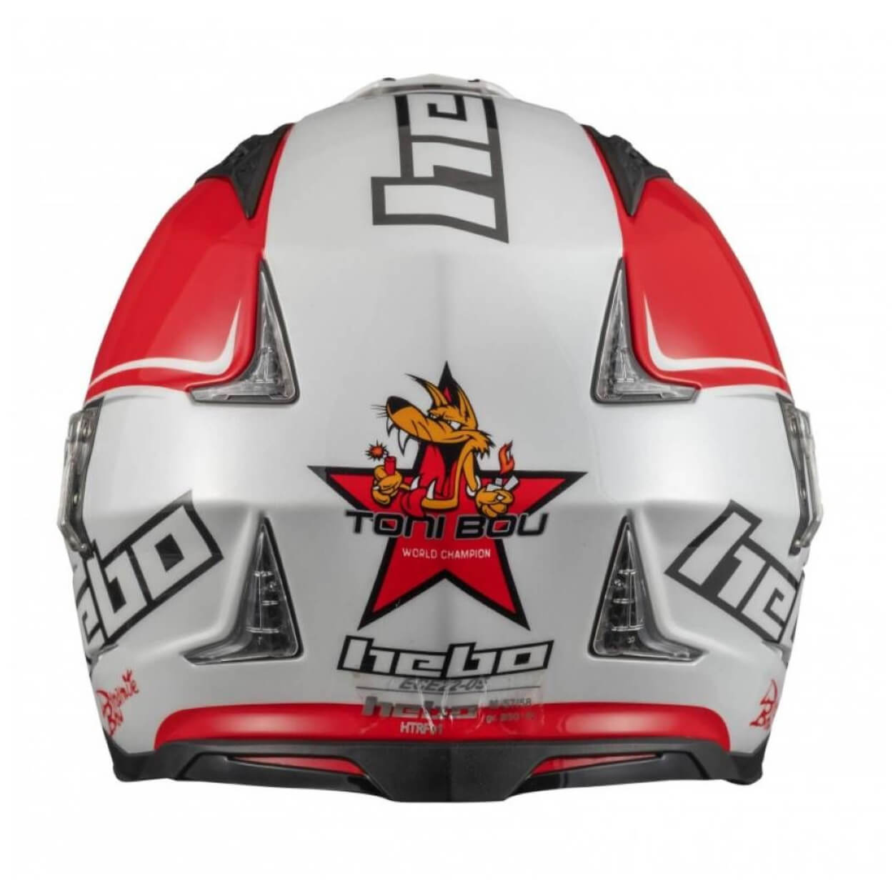 Trial Enduro Shop Hebo Zone 4 Fiberglas Helm Toni Bou