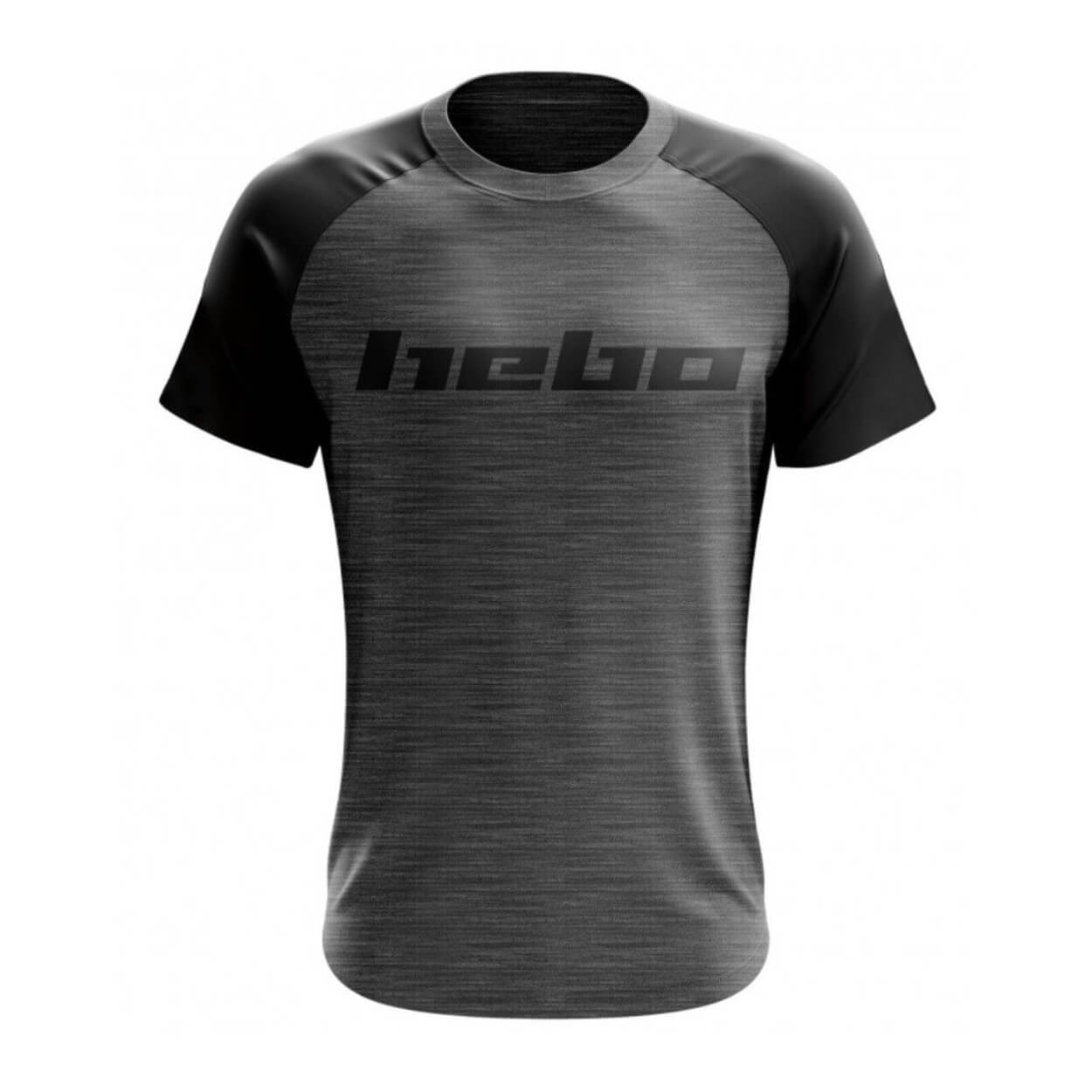 Trial-Enduro-Shop-Hebo-Shirt-Level-Pro-Jersey-Kurzarm-Grau-HB2017N-01 Trial Enduro Shop Hebo Shirt Level Pro Jersey kurzarm