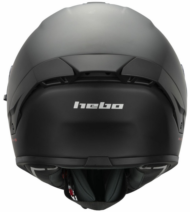 Trial Enduro Shop Hebo Suzuka Helm schwarz hinten