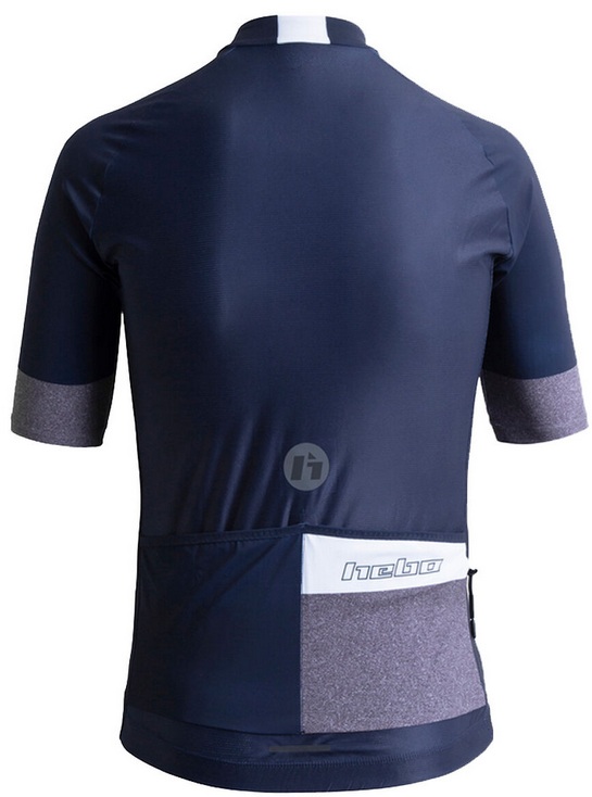 Trial Enduro Shop Hebo Badlands Jersey Kurzarm blau hinten