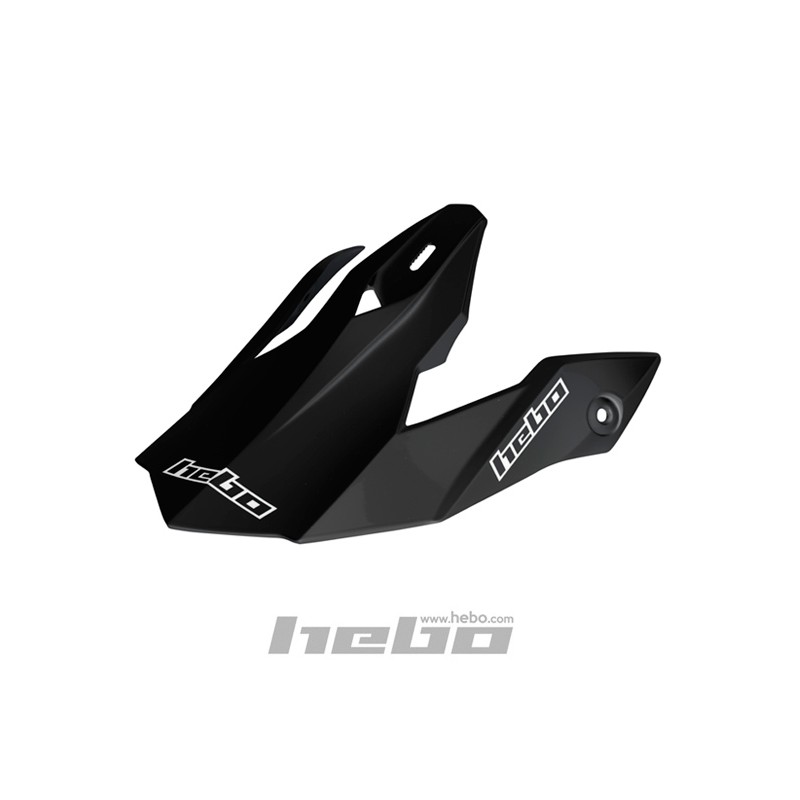 Trial-Enduro.shop Hebo Tracker Helmschild Schwarz HCR0521S