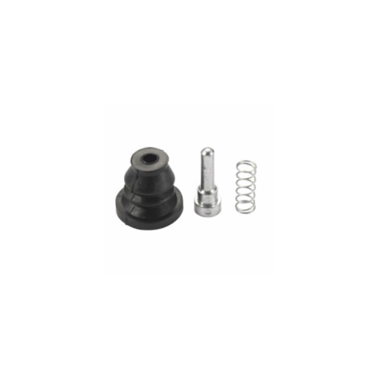 Trial-Enduro-Shop-Gummi-Braktec-Schwarz-004032S Trial Enduro Shop Braktec Gummi schwarz, Druckstange und Feder