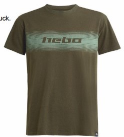 Hebo T-Shirt braun